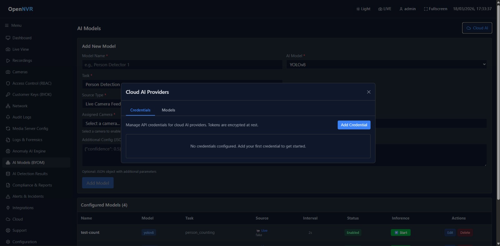 Cloud AI BYOM